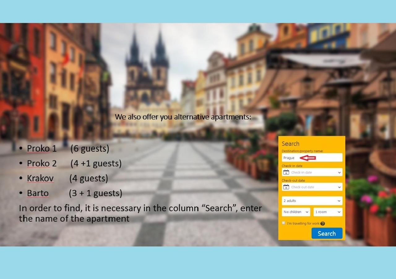 Proko 2 Leilighet Praha Eksteriør bilde